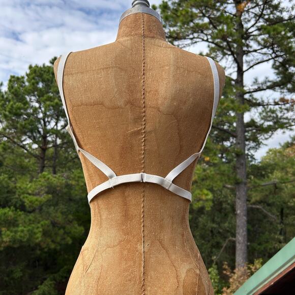 Vintage 1958 Hollywood Vassarette Circle Stitch Backless Pin Up Bullet Bra 36B - Picture 5 of 13